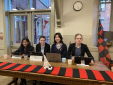 Moser's claim victory in this year's Junior House Debating Competition 