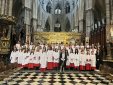 Chapel Choir performs at Westminster Abbey Chapel Choir performs at Westminster Abbey
