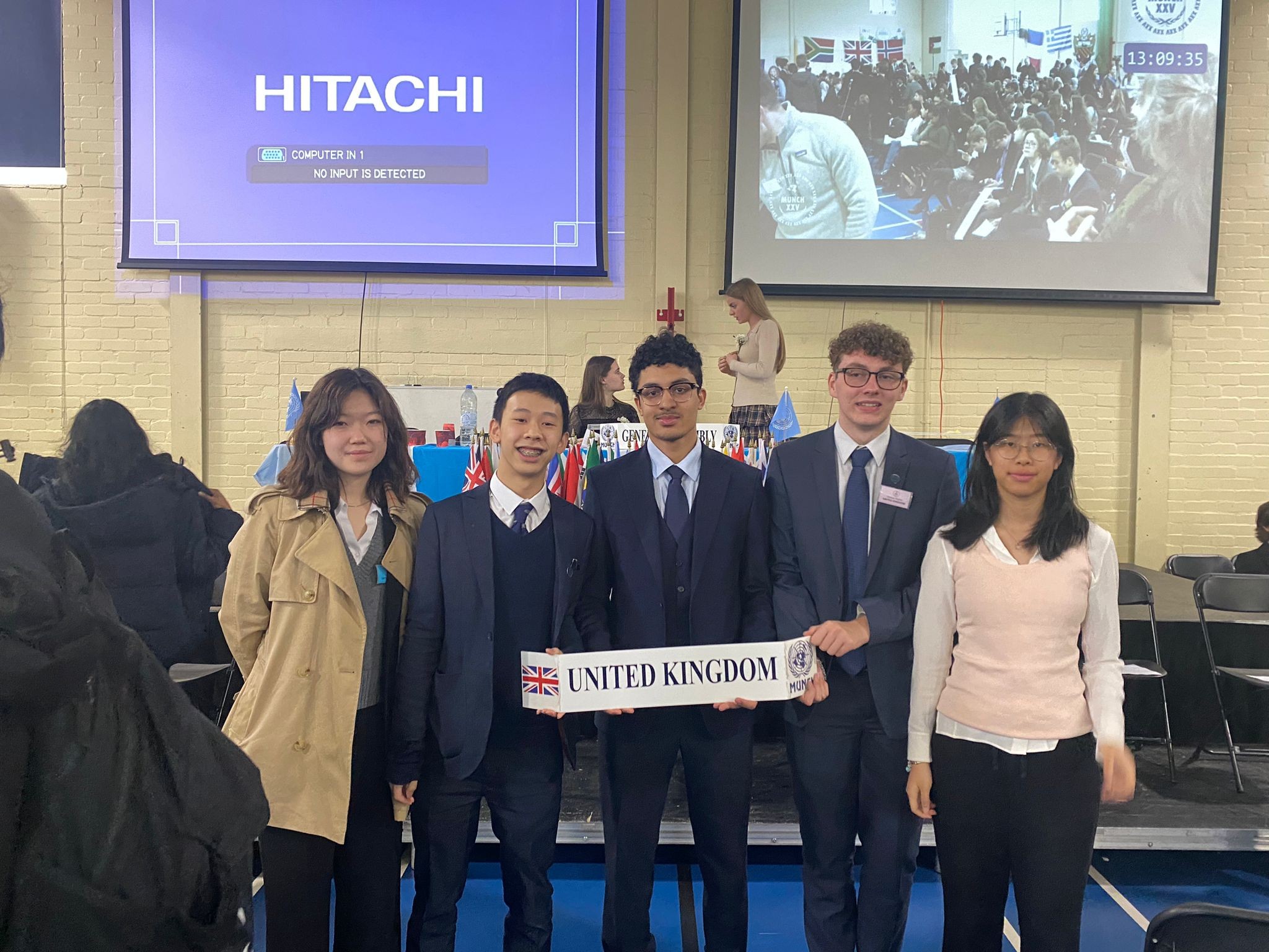 Successful Start for Shrewsbury MUN