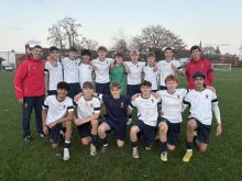 U15A Football Cup Success 