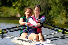 Historic sculling races see 62 crews take to the water 