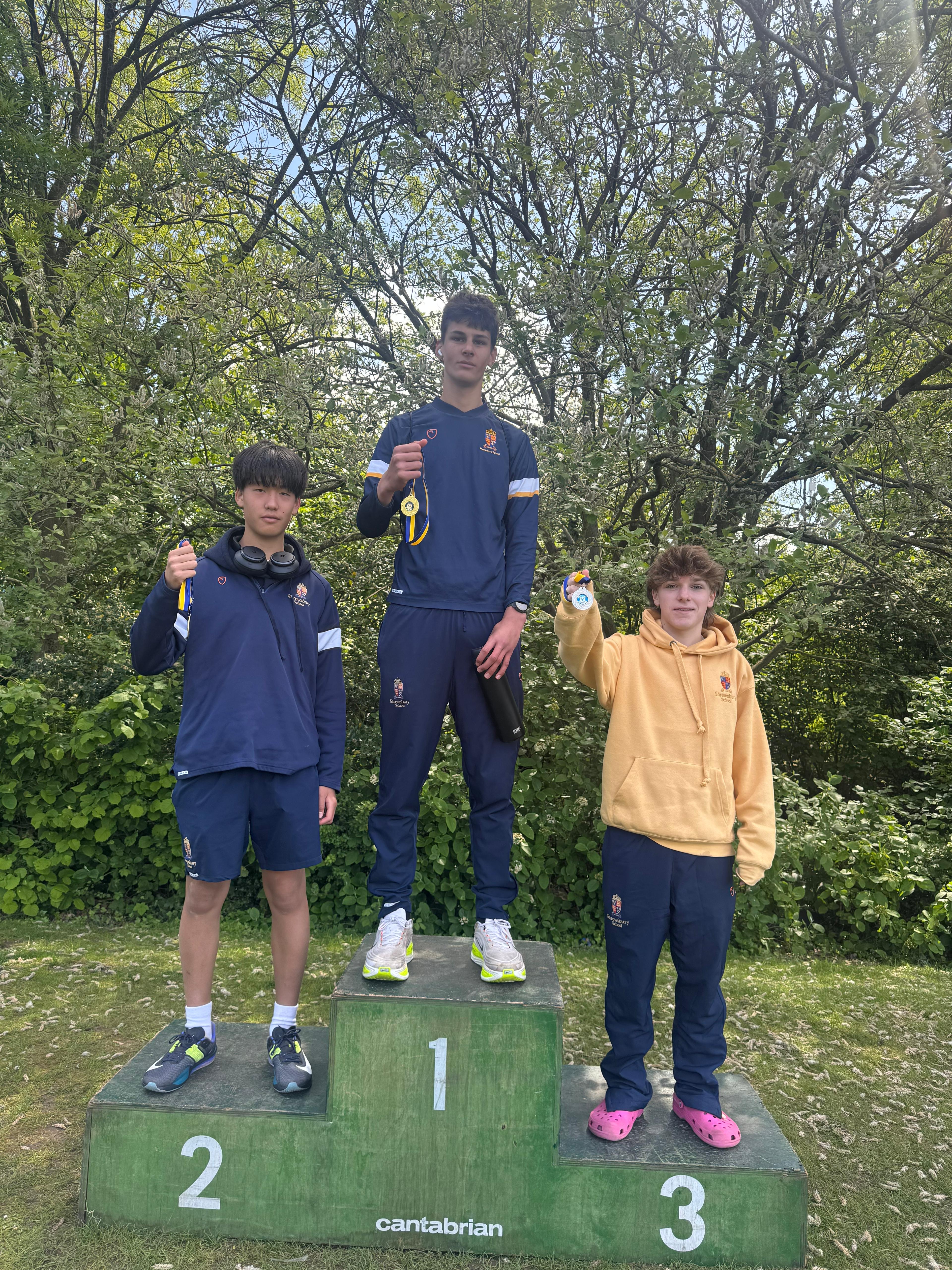 Shrewsbury School Shines at County Championships