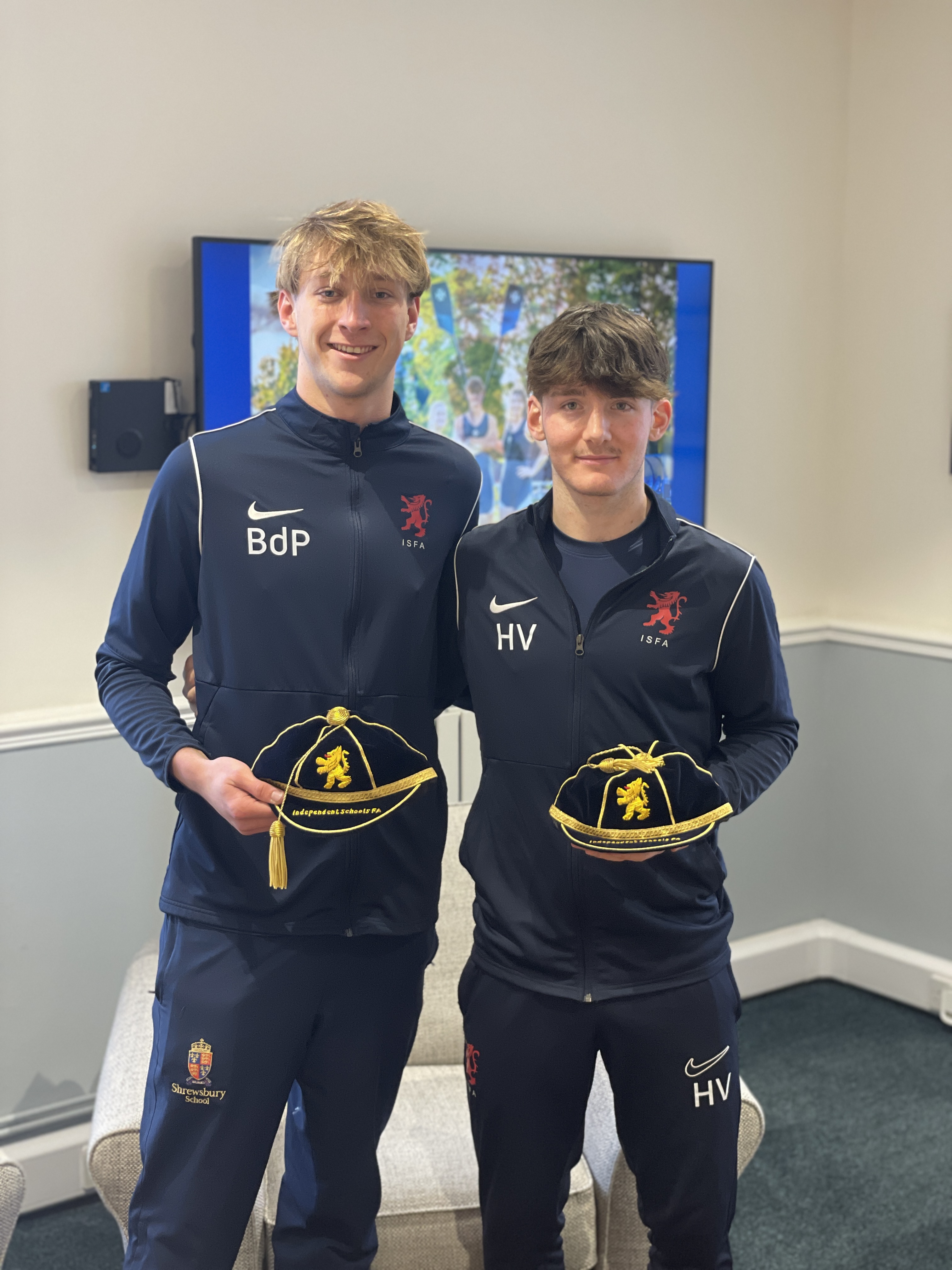 International Caps for Shrewsbury Pupils in ISFA U18 Fixture 