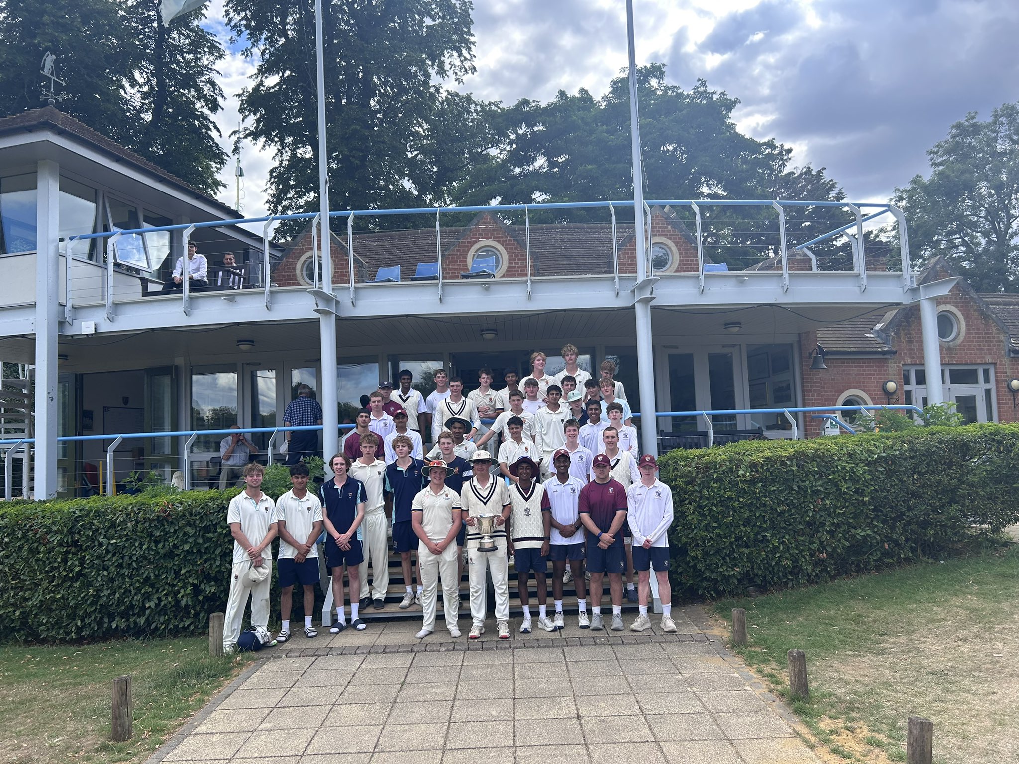 Shrewsbury 1st XI Retain Coveted Silk Trophy Shrewsbury 1st XI Retain Coveted Silk Trophy