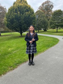 Hazel Performs with the National Youth Orchestra on Winter Residency Tour