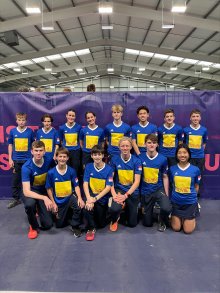 Shrewsbury pupils ball boy and ball girl at major tennis tournament