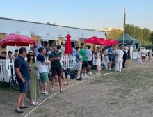 Glorious sunny evening for the Salopian Club Summer Party 