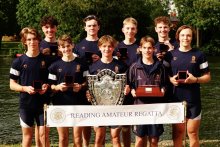 Successful end to season for J16 VIII crews at Reading Regatta Successful end to season for J16 VIII crews at Reading Regatta