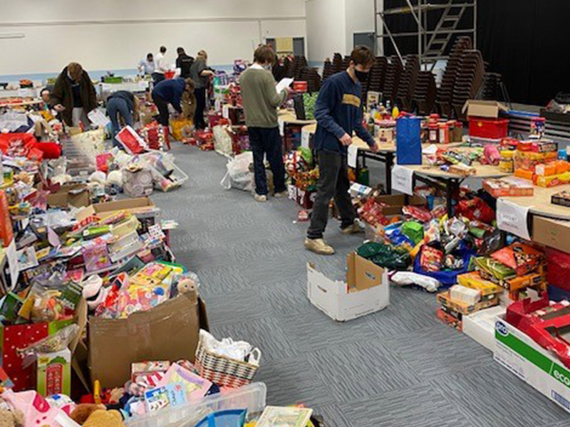 Food bank donations