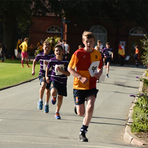 Students Racing