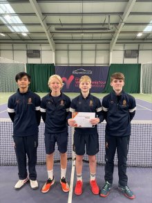 U16 Tennis team reach Midlands Cup Final U16 Tennis team reach Midlands Cup Final