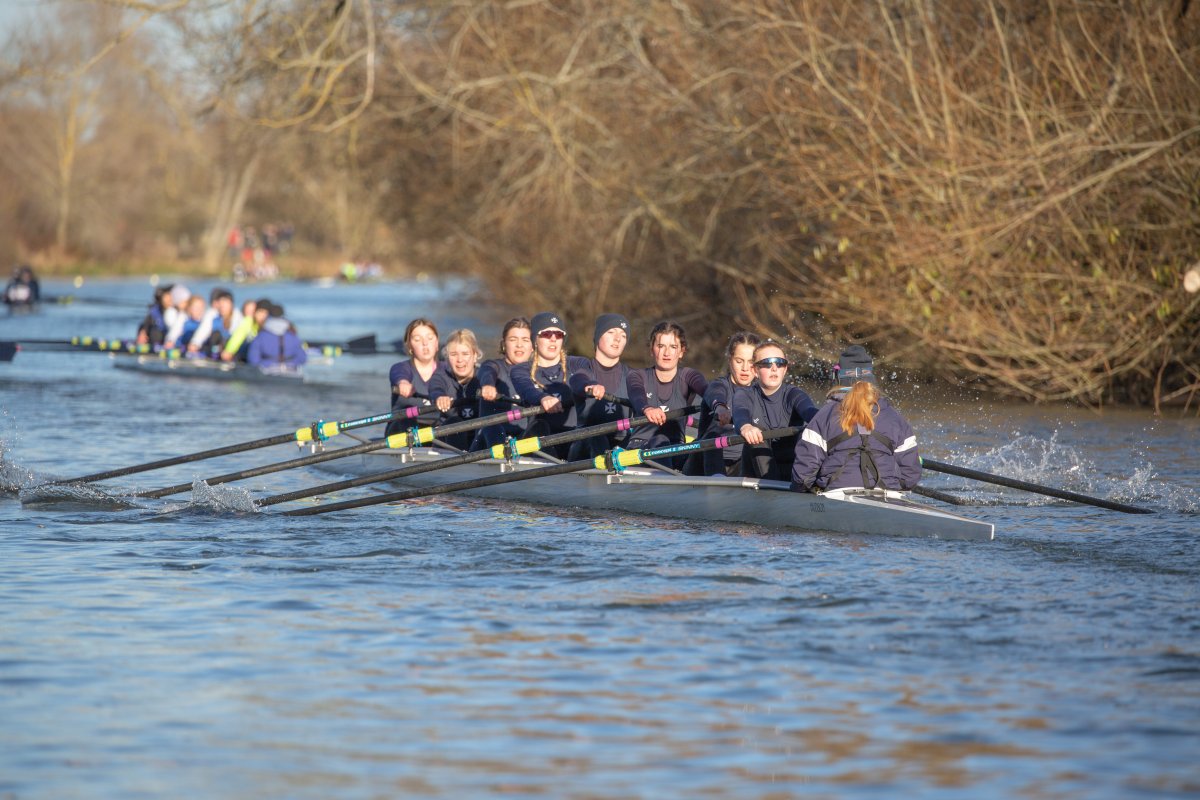 Rowing crews gain experience at Wallingford Head