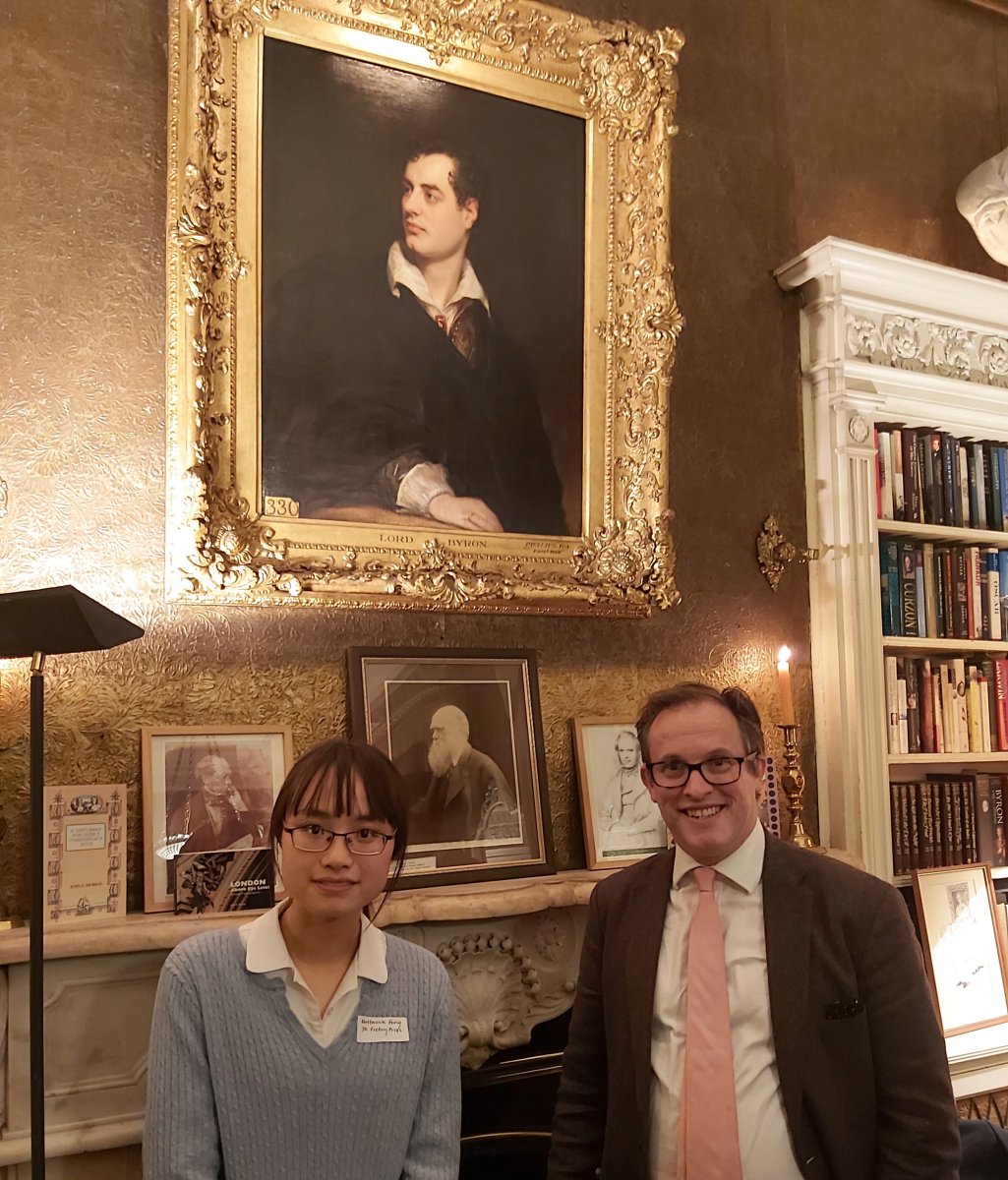 Poetry Prize winner Eustacia celebrated at Publishing House party