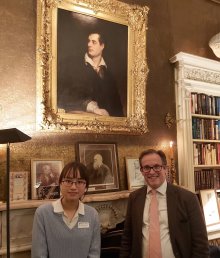 Poetry Prize winner Eustacia celebrated at Publishing House party