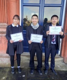Impressive performances in the British Mathematical Olympiad Impressive performances in the British Mathematical Olympiad