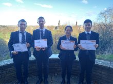 Mathematicians celebrating results from British Maths Olympiad Mathematicians celebrating results from British Maths Olympiad