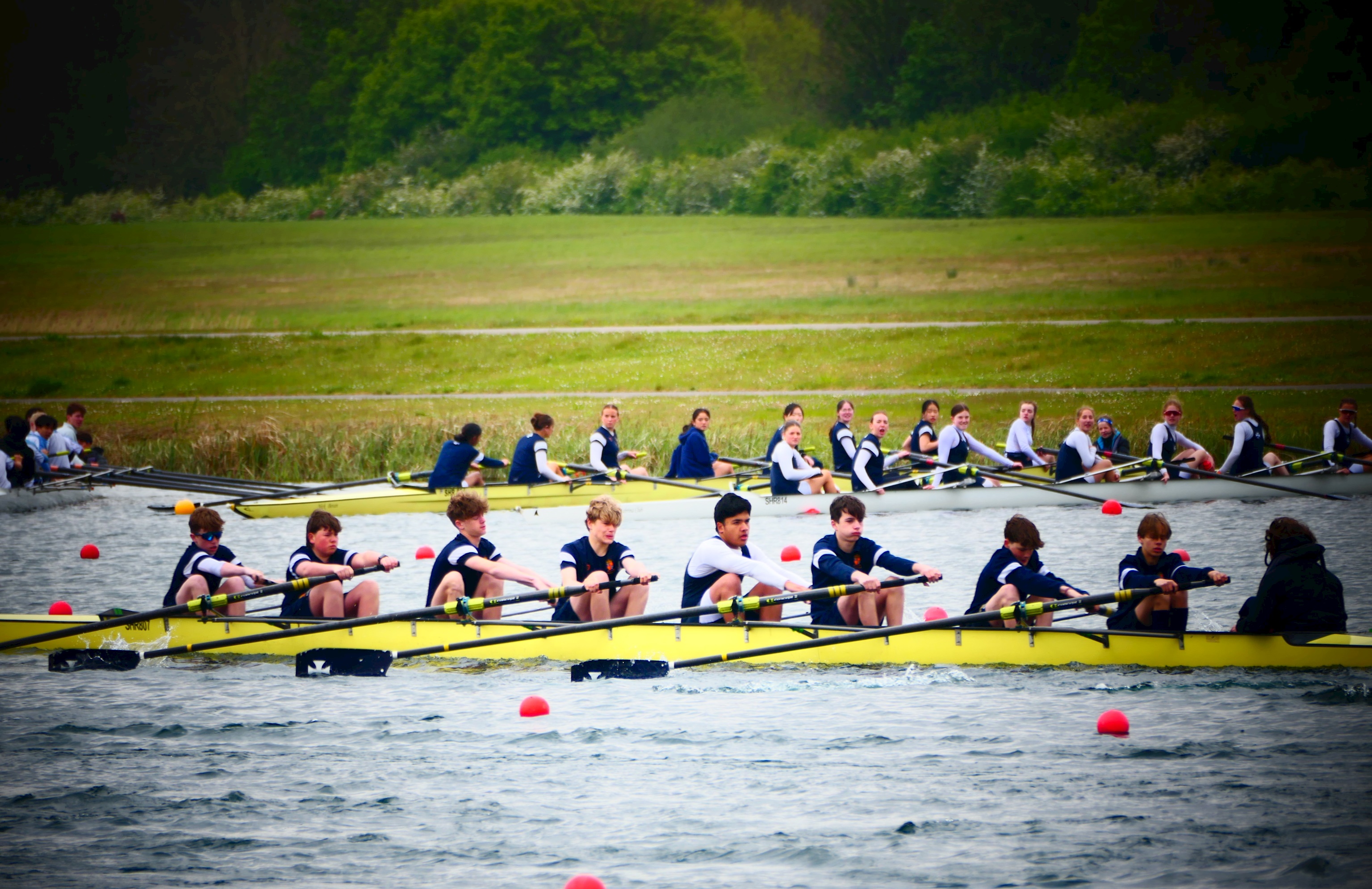 Rowers gain sprint racing experience at Eton's W.E.K Anderson Bowl