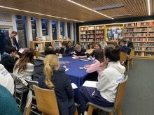 Pupils enjoy creative workshop from poet Luke Kennard Pupils enjoy creative workshop from poet Luke Kennard