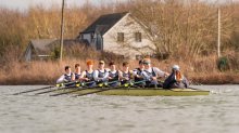 Rowing crews compete at Wycliffe Head Rowing crews compete at Wycliffe Head