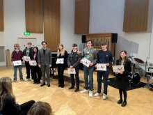 Song Festival pupils enjoy workshop from professional opera singer Song Festival pupils enjoy workshop from professional opera singer