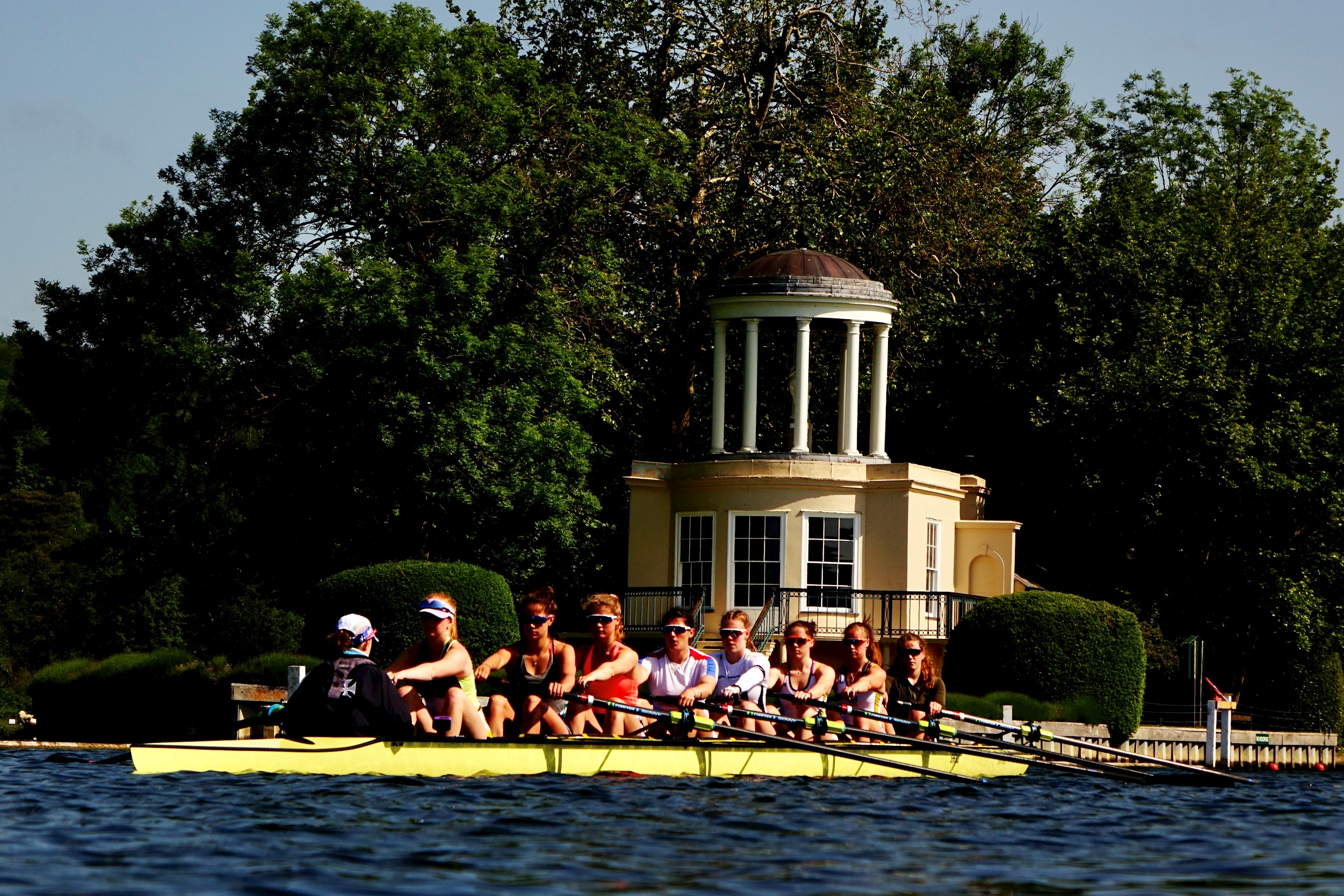 Senior rowers enjoy Henley camp over half term 