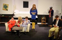 The gentlemen of Severn Hill take to the stage for Black Comedy 
