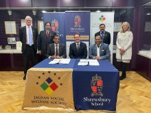 Shrewsbury School signs agreement for its first international school in India 