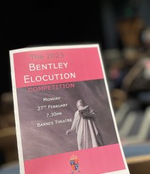 Poems spanning the centuries recited at this year's Bentley Elocution Competition Poems spanning the centuries recited at this year's Bentley Elocution Competition