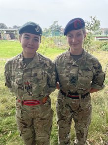Female cadets lead the way in CCF sections Female cadets lead the way in CCF sections