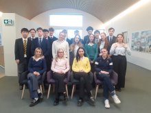 Pupils gain experience in Independent Schools' Mock Trial Competition 