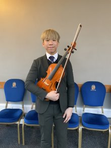 Musician accepts Scholarship to Royal Academy of Music Musician accepts Scholarship to Royal Academy of Music