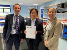 Full marks for Mico’s Gold CREST Award Full marks for Mico’s Gold CREST Award