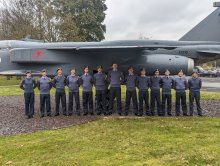 RAF Section Enter Royal Air Squadron Trophy RAF Section Enter Royal Air Squadron Trophy