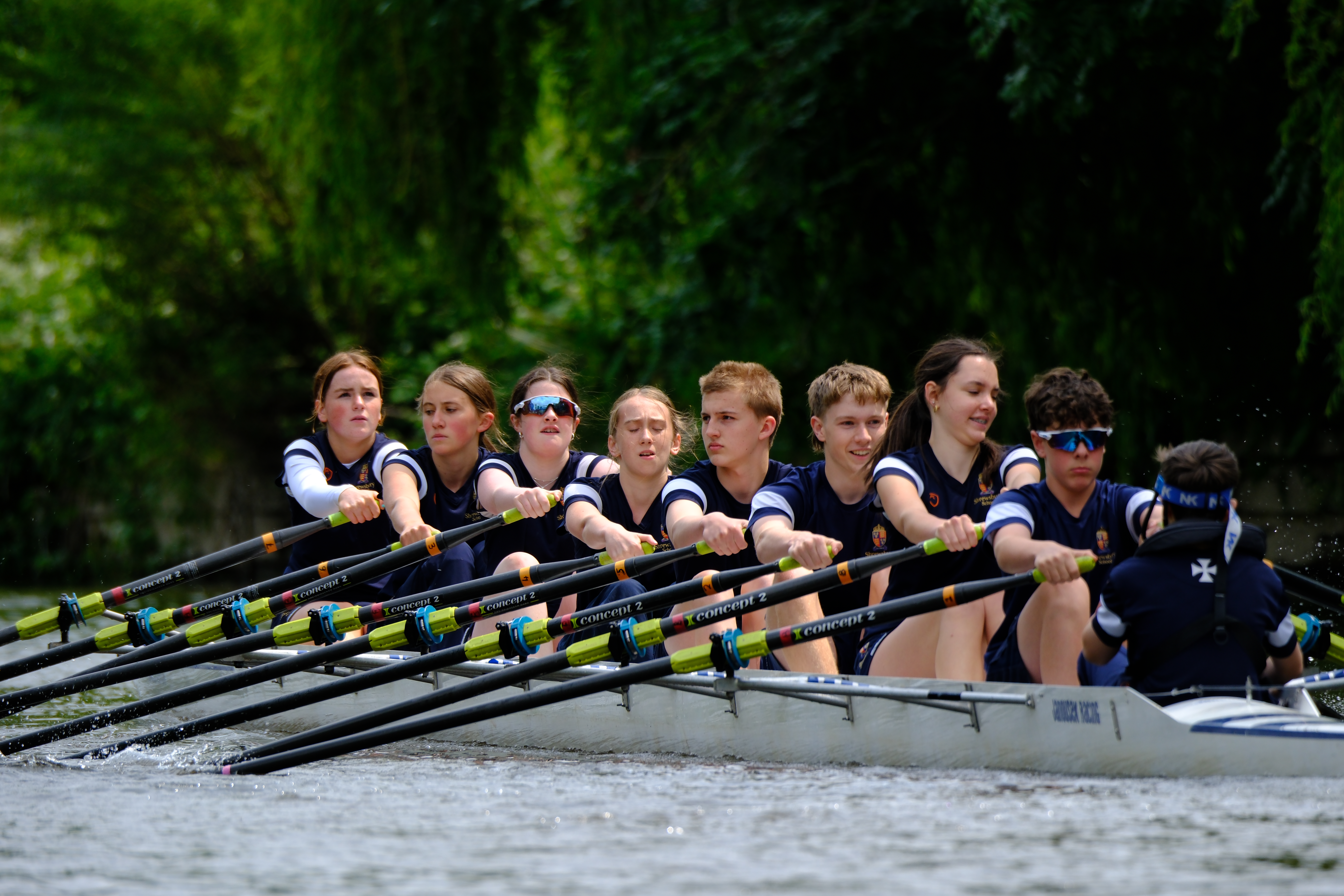 J14 rowers enjoy first race experience against King's Worcester