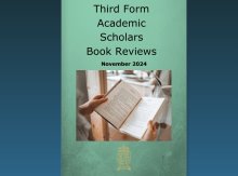 Read all about it: Third Form Academic Scholars produce interesting book reviews Read all about it: Third Form Academic Scholars produce interesting book reviews