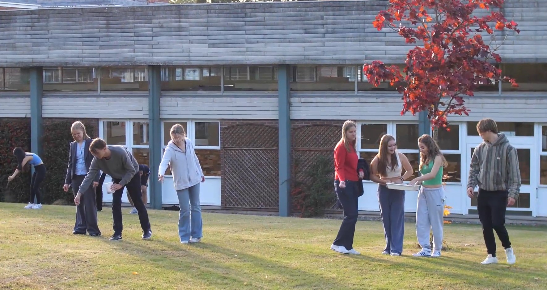 Sowing the Wildflower Meadow: Eco Committee start work on the KH Lawn