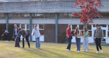 Sowing the Wildflower Meadow: Eco Committee start work on the KH Lawn