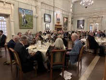 Old Salopians enjoy a special evening in the Long Room at Lord's Old Salopians enjoy a special evening in the Long Room at Lord's